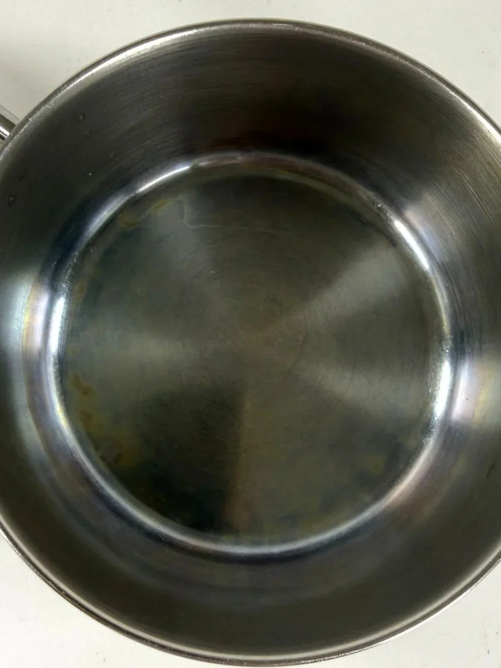 Vintage Revere Ware 1 Qt Stainless Steel Saucepan Copper Bottom w/ Lid Indonesia